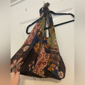 Free people tie tank top